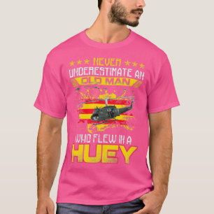 Vietnam Veteran Vet Uh1 Huey Helicopter 1 T-Shirt