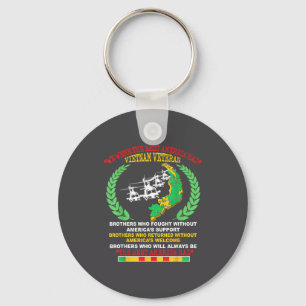 Vietnam Veteran We Were The America Had Map Helico Key Ring