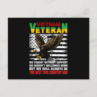 Vietnam Veteran We Will Always Be The Best This Co Invitation Postcard
