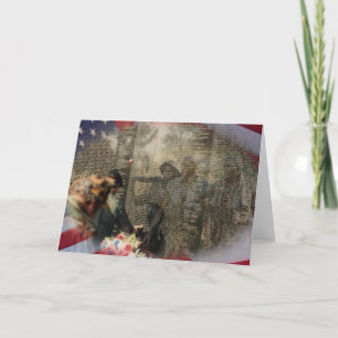 Vietnam Veterans' Memorial Card
