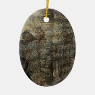 Vietnam Veterans' Memorial Ceramic Ornament
