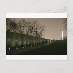 Vietnam Veterans Memorial Postcard