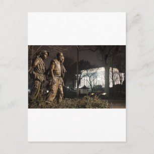 Vietnam Veterans Memorial Postcard