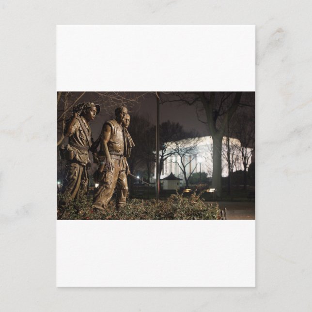 Vietnam Veterans Memorial Postcard (Front)