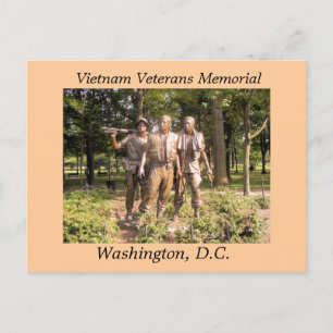Vietnam Veterans Memorial Postcard