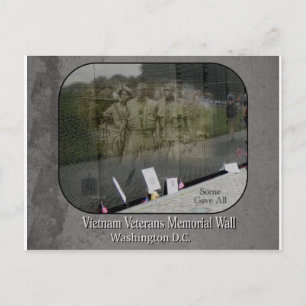 Vietnam Veterans Memorial Postcard