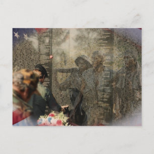 Vietnam Veterans' Memorial Postcard