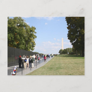 Vietnam Veterans Memorial Postcard