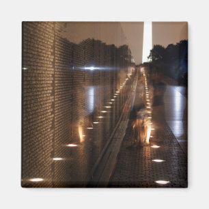 Vietnam Veterans Memorial Wall Photo Magnet