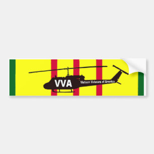 Vietnam Veterans of America Logo Bumper Sticker