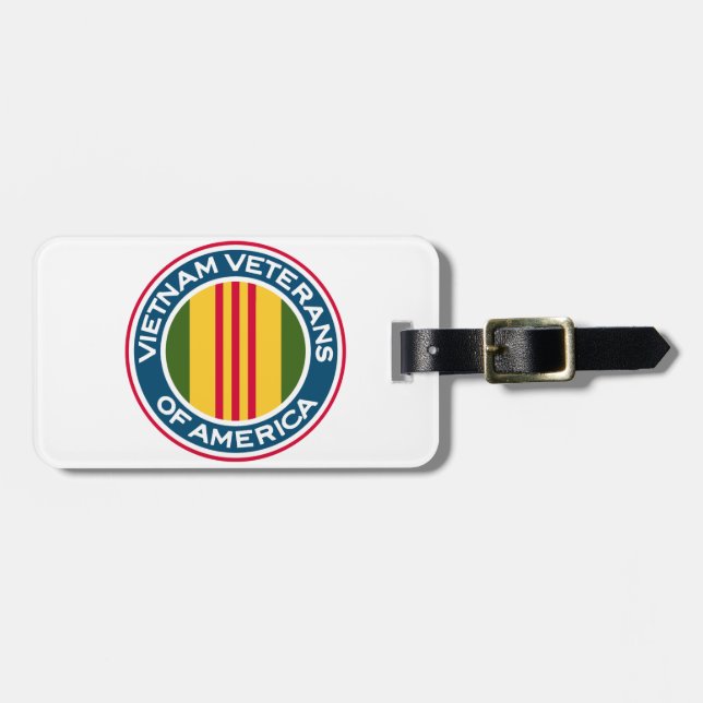 Vietnam Veterans of America Logo Luggage Tag (Front Horizontal)