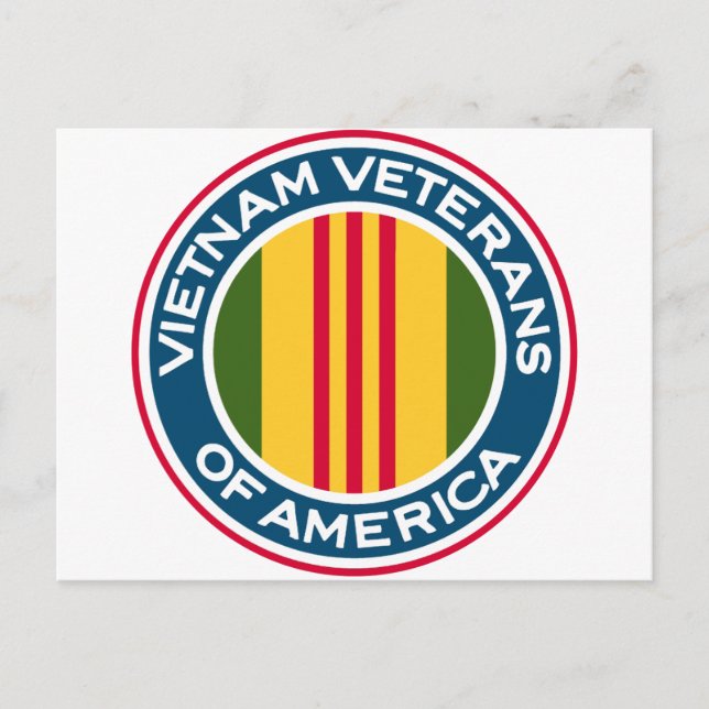 Vietnam Veterans of America Logo Postcard (Front)