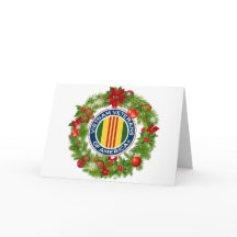 Vietnam Veterans of America Wreath Christmas Card