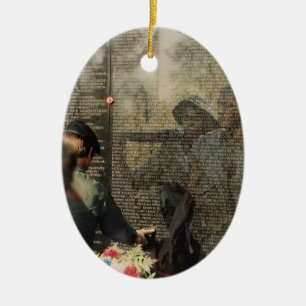 Vietnam Veterans' Tribute Ceramic Ornament