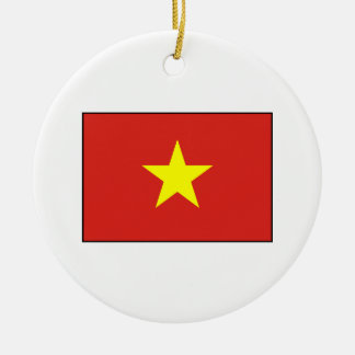 Vietnam – Vietnamese Flag Ceramic Ornament