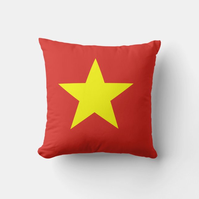 Vietnam (Vietnamese) Flag Cushion (Front)