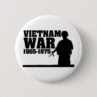 Vietnam War 1955-1975 6 Cm Round Badge