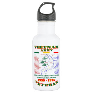 VIETNAM WAR. AMERICAN ARMY VETERAN 532 ML WATER BOTTLE