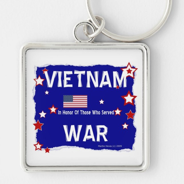 Vietnam War - In Honour Key Ring (Front)