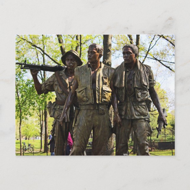 Vietnam War Memorial Postcard (Front)