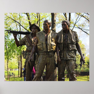 Vietnam War Memorial Poster