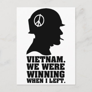 Vietnam War Postcard