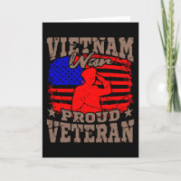VIETNAM WAR PROUD VETERAN American Veteran Gift
