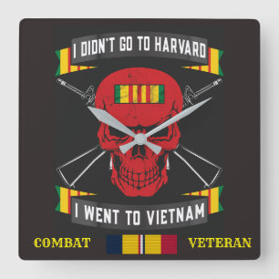 VIETNAM WAR VET CLOCK