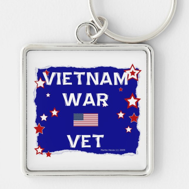 Vietnam War Vet Key Ring (Front)