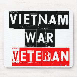 vietnam war veteran mouse pad