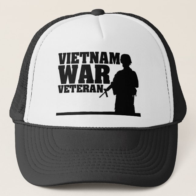 Vietnam War Veteran Trucker Hat (Front)
