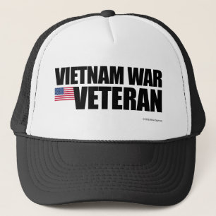 Vietnam War Veteran Trucker Hat