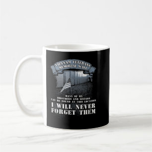 Vietnam War Veterans Memorial Wall Art Design Gift Coffee Mug