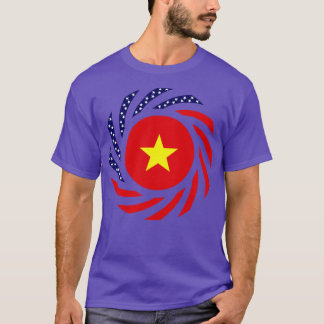 Vietnamese American Multinational Patriot Flag T-Shirt