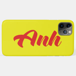 Vietnamese Brother - Anh ~ Tiếng Việt Language iPhone 11 Pro Max Case