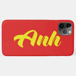 Vietnamese Brother - Anh ~ Tiếng Việt Language iPhone 11 Pro Max Case