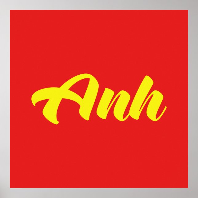 Vietnamese Brother - Anh ~ Tiếng Việt Language Poster (Front)