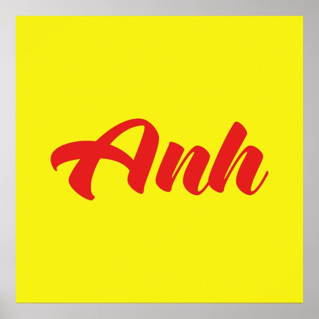 Vietnamese Brother - Anh ~ Tiếng Việt Language Poster (Front)