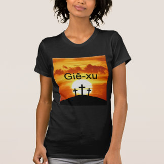 Vietnamese Calvary Sunrise Jesus T-Shirt