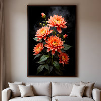 Vietnamese Chrysanthemum on the Moon
