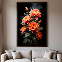 Vietnamese Chrysanthemum on the Moon