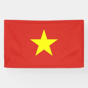 Vietnamese Flag (Vietnam) Banner