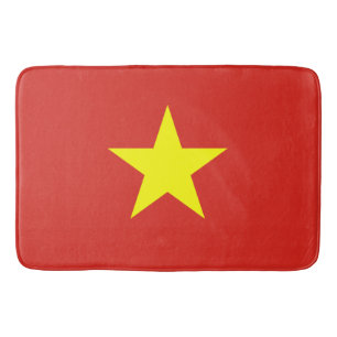 Vietnamese Flag (Vietnam) Bath Mat