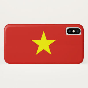 Vietnamese Flag (Vietnam) iPhone X Case