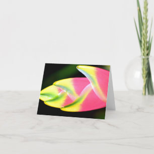 Vietnamese Heliconia All Occasion Notecard