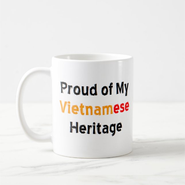 vietnamese heritage coffee mug (Left)