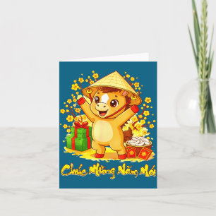 Vietnamese lunar new year 2026 tet viet chuc mung card