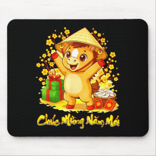 Vietnamese lunar new year 2026 tet viet chuc mung mouse pad