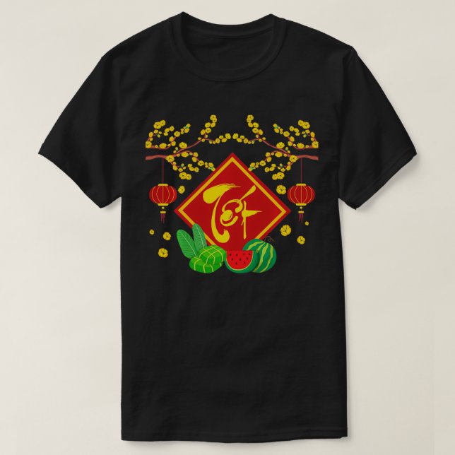 Vietnamese Lunar New Year  Tet 2022  T-Shirt (Design Front)