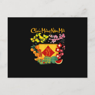 Vietnamese Lunar New Year - Tet 2023 Decoration Li Postcard